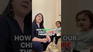 How to teach your child to wipe themselves 😄#pottytraining #pottytrainingtips #parentinghacks