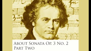 Lesson on Sonata Op. 2 No. 3: Second movement