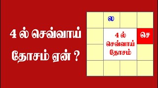 4ம் இட செவ்வாய் தோஷம் ஏன்? | MARS IN 4th  BHAVA