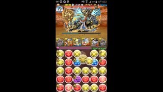 【パズドラ】【協力】極限降臨ラッシュ！【百花繚乱】【覚醒マシンゼウスPT】