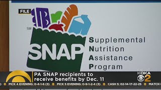 PA SNAP Recipients To Get Benefits