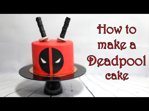 How to make a Deadpool cake / Jak zrobić tort z Deadpool How to make a Deadpool cake / Jak zrobić tort z Deadpool