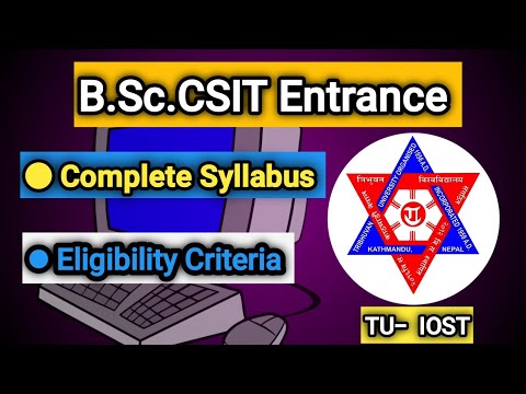 Complete Slybuss For B.Sc. CSIT Entrance Examination 2079! - YouTube