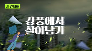 [날씨 라디오] 강풍에서 살아남기!