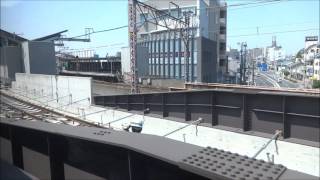 【車窓】放出→寝屋川橋梁 複々線化工事(おおさか東線) 2017/05/20