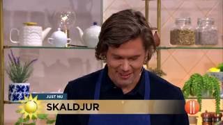 Så lagar du skaldjur som Myllymäki - Nyhetsmorgon (TV4)