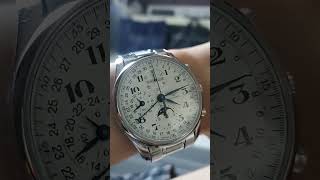 Wirst check: Longines Master Collection Chronograph moon phase 40 mm Automatic 7751