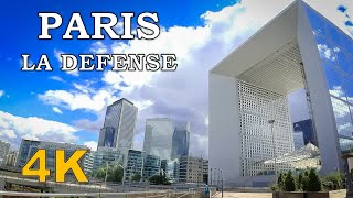 PARIS 4K - Skyscraper District Virtual tour - La Défense - France