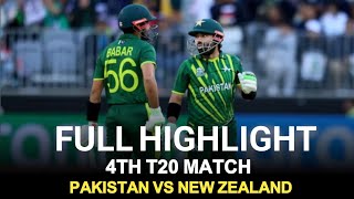 Pakistan Vs New Zealand 4th T20 Match Full Highlights 2024 | PAK Vs NZ 4th T20 2024 Match Highlights