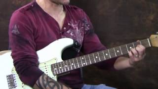 Steve Stine Guitar Lesson - Learn How to play You Shook Me All Night Long by AC/DC