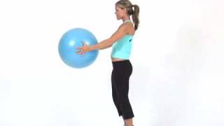 Walking Lunge w/ Ball Twist