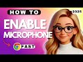 How to Enable Microphone in Google Chrome