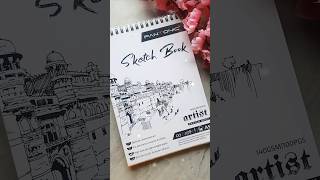 unboxing A5 sketchbook and review #unboxing #sketchbook #shorts #satisfying
