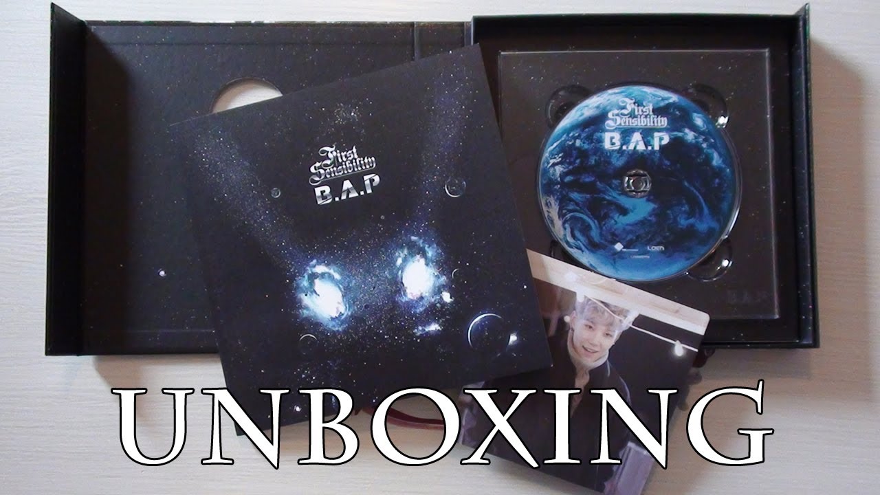 [Album Unboxing] B.A.P - First Sensibility - YouTube