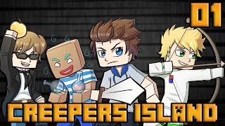 CREEPERS ISLAND #01 : NOUVEAU JEU PVP !