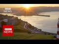 Bird's eye view of Britain's sea cities - BBC News