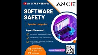 Webinar on Software Safety Analysis: Insights and Challenges