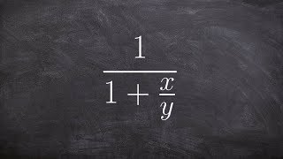 Simplifying complex fractions