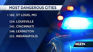 New survey ranks Louisville, other area cities based on safety
