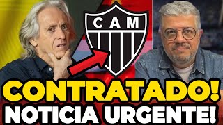 SAIU A BOMBA! JORGE JESUS NO GALO! TORCIDA VAI A LOUCURA! NINGUÉM ESPERAVA NOTÍCIA DO ATLÉTICO MG