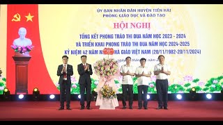 Đổi mới, sáng tạo trong quản lý, giảng dạy và học tập năm học 2023 - 2024 ở Tiền Hải