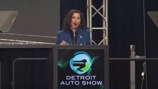 LIVE: Gov. Whitmer at the Detroit Auto Show