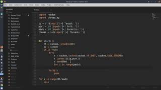 TCP FLOOD | Python#03
