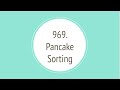 Pancake Sorting (Leetcode 969)