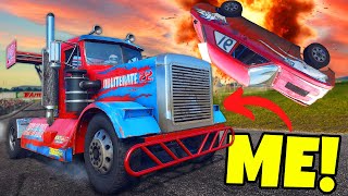 When Buses \u0026 Semi Trucks RUIN Derby Races in Wreckfest Multiplayer!