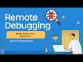 Debugging Spring Java Apps Remotely & Tomcat Web Apps in Eclipse