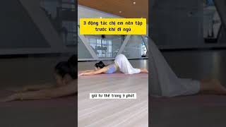 3 động tác yoga trước khi đi ngủ#yogaonline#yoga  #nuthanyoga