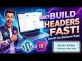 Building a Professional Custom Header in Elementor Pro (Step-by-Step)