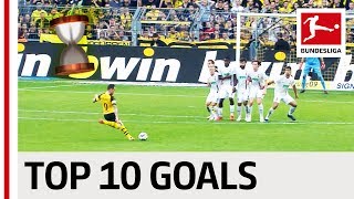 Top 10 Most Dramatic Goals 2018/19 - Reus, Jovic, Alcacer & Co.