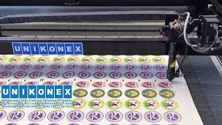 Sublimated label cutting Unikonex