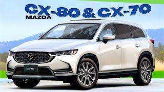 2024 MAZDA CX-80 & CX-70 SUV: what are they & what we know so far!