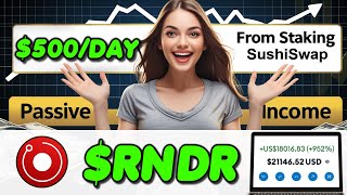 Why Staking RNDR Can Earn You $500/Day! Unbelievable Passive Income with Render Token