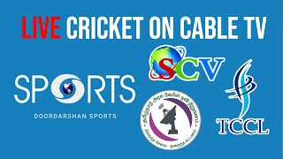 DD Sports 1.0 now Live Cricket on Cable TV Settopbox - TCCL | SCV | TACTV