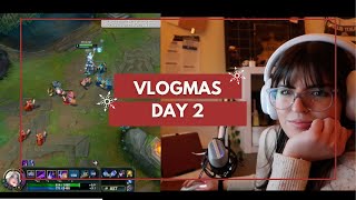 Working + Gaming  | Vlogmas Day 2