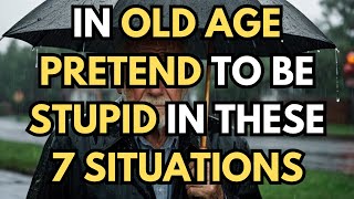 In Old Age, Pretend to Be Stupid in These 7 Situations