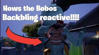 Hows the Bobos backbling reactive !! || Fortnitemares free backbling