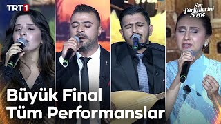 Büyük Finalin Tüm Performansları - Sen Türkülerini Söyle @trt1