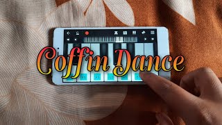 Coffin Dance - Tune 🔥 | Easy Mobile Piano Tutorial | #shorts