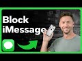 How To Block iMessage On iPhone