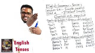 English Grammar_Lesson 6_Simple present tense_Part 2