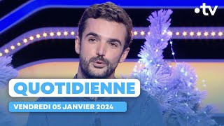 Emission Quotidienne du Vendredi 05 Janvier 2024 - Questions pour un Champion