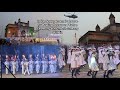 Indian Navy personnel rehearse for Beating Retreat and Tattoo Ceremony at Mumbai's Gateway of India