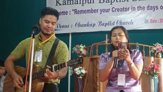 Nwng khani ringma Live| Duet - Chanda Debbarma \u0026 Nelson  Debbarma | The 6th Youth camp 2023 | KBSB |