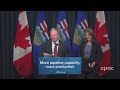 premier smith discusses alberta’s new oil and gas deal with enbridge – january 6 2025