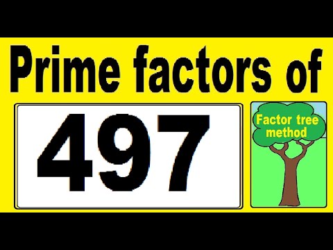 What is the prime factorization of 497?