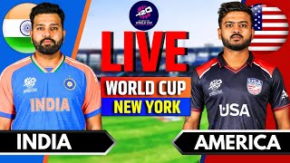 India vs United States T20 World Cup Match | Live Score & Commentary | IND vs US Live | T20 WC 2024